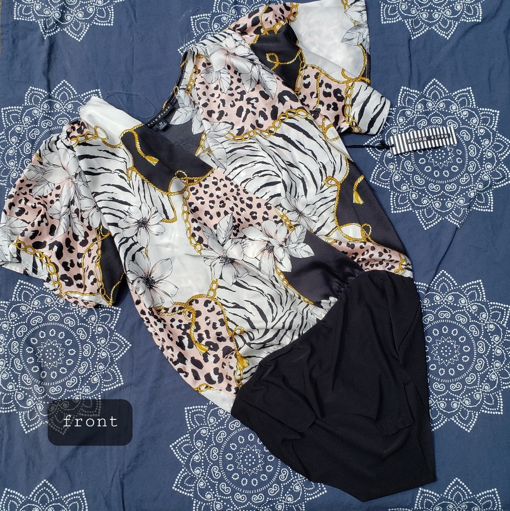Short sleeve bodysuit